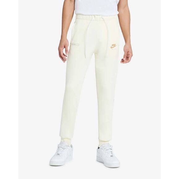 Nike Air Fleece Sweatpants Joggers Mens Size 2XL Milk White New Tags DM5209 113